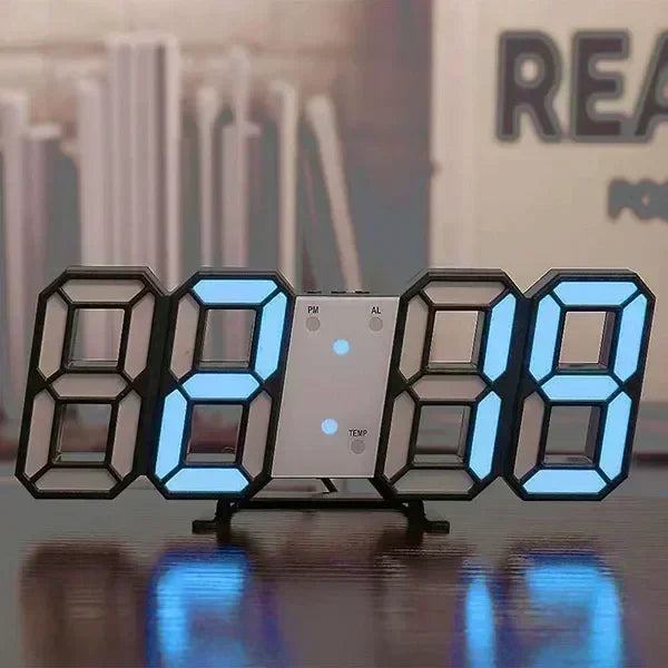 3D Digital Wall Clock Decoration for Home