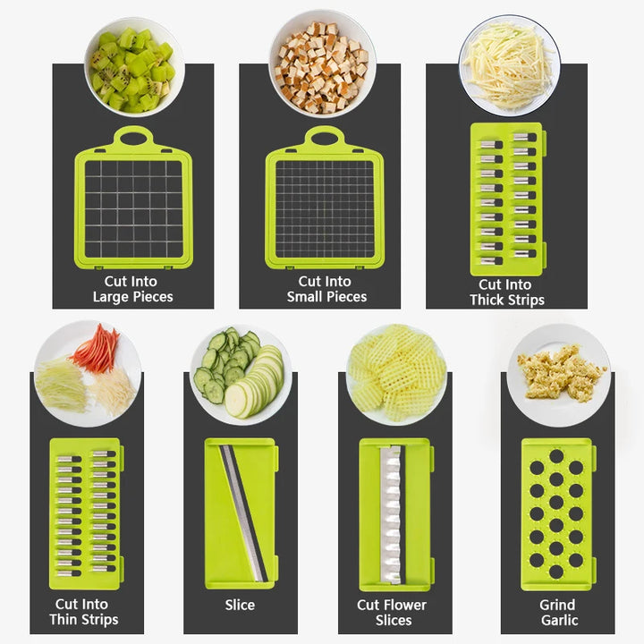 14/16 in 1 Multifunctional Vegetable Chopper Onion
