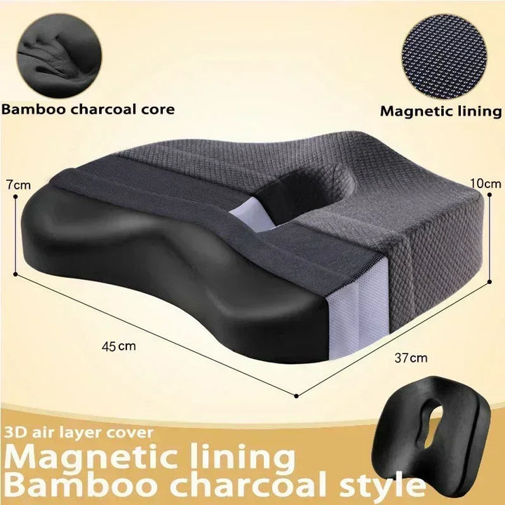 Memory Foam Seat Cushion Orthopedic Pillow Coccyx Office Chair